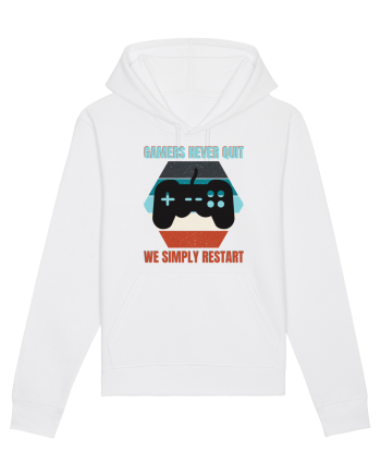 Gamers never quits White