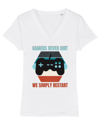 Gamers never quits White