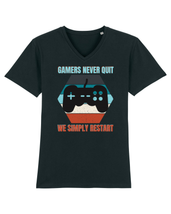 Gamers never quits Black
