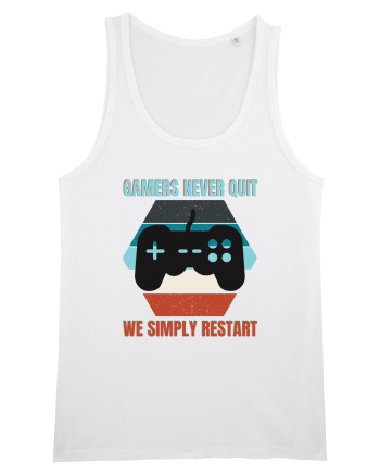Gamers never quits White
