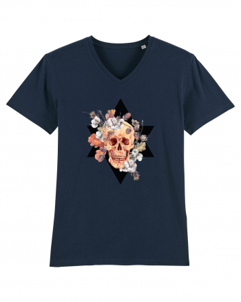 Craniu Floral in Stea French Navy