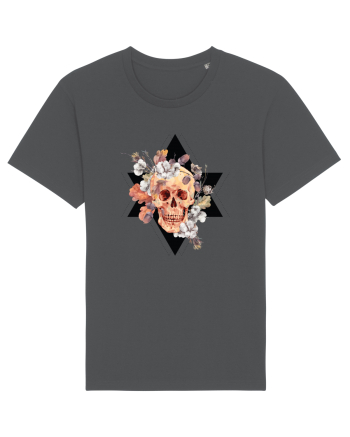 Craniu Floral in Stea Anthracite