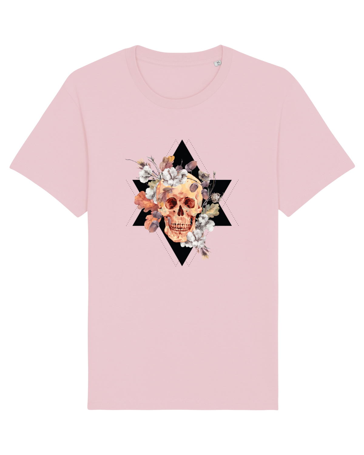Tricou mânecă scurtă Unisex Rocker Cotton Pink