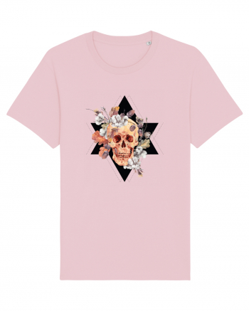 Craniu Floral in Stea Cotton Pink