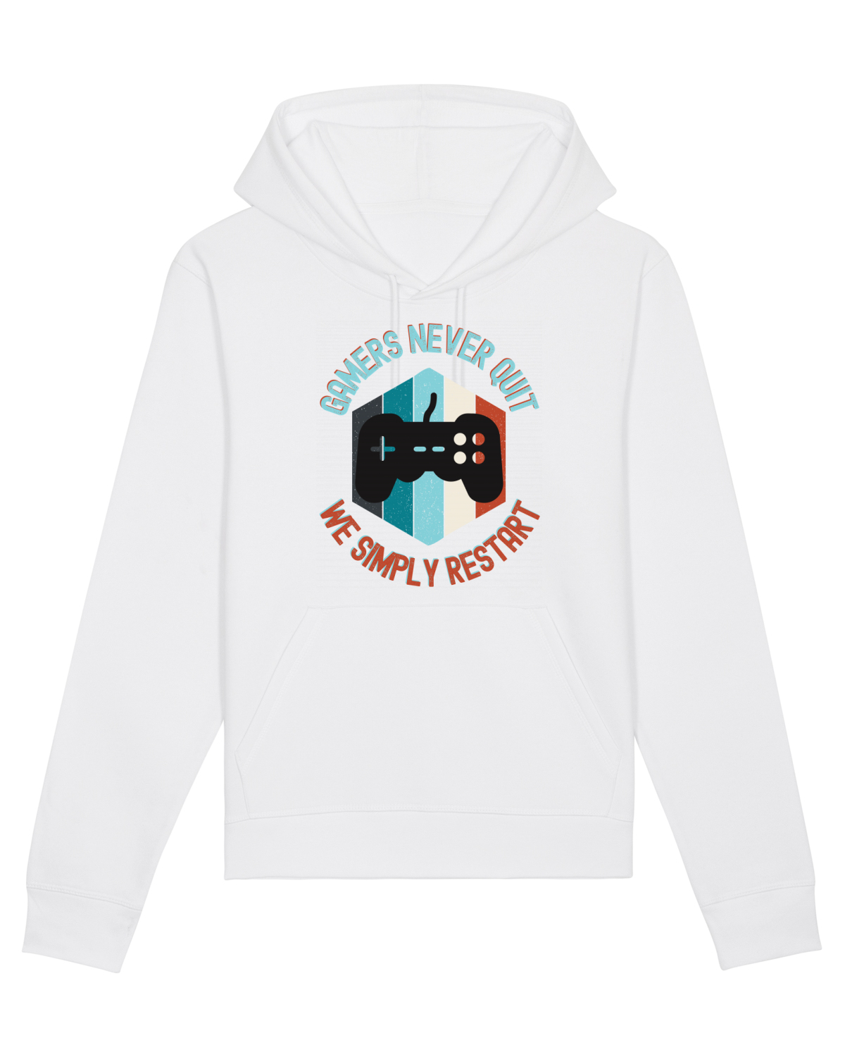 Hanorac Unisex Drummer White