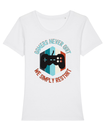 Gamers never quits White