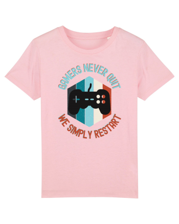 Gamers never quits Cotton Pink