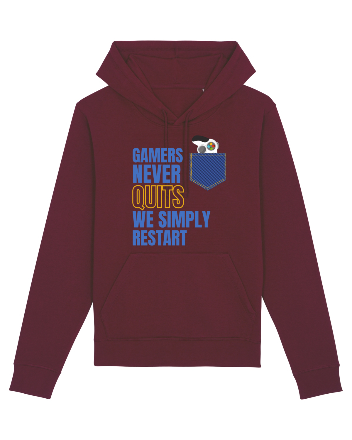 Hanorac Unisex Drummer Burgundy