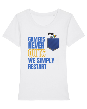 Gamers never quits White