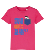 Gamers never quits Tricou mânecă scurtă  Copii Mini Creator