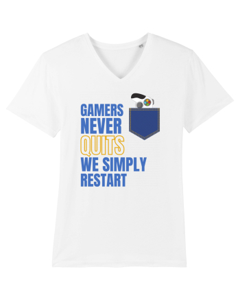 Gamers never quits White