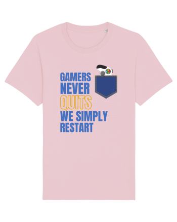 Gamers never quits Cotton Pink