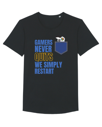 Gamers never quits Black