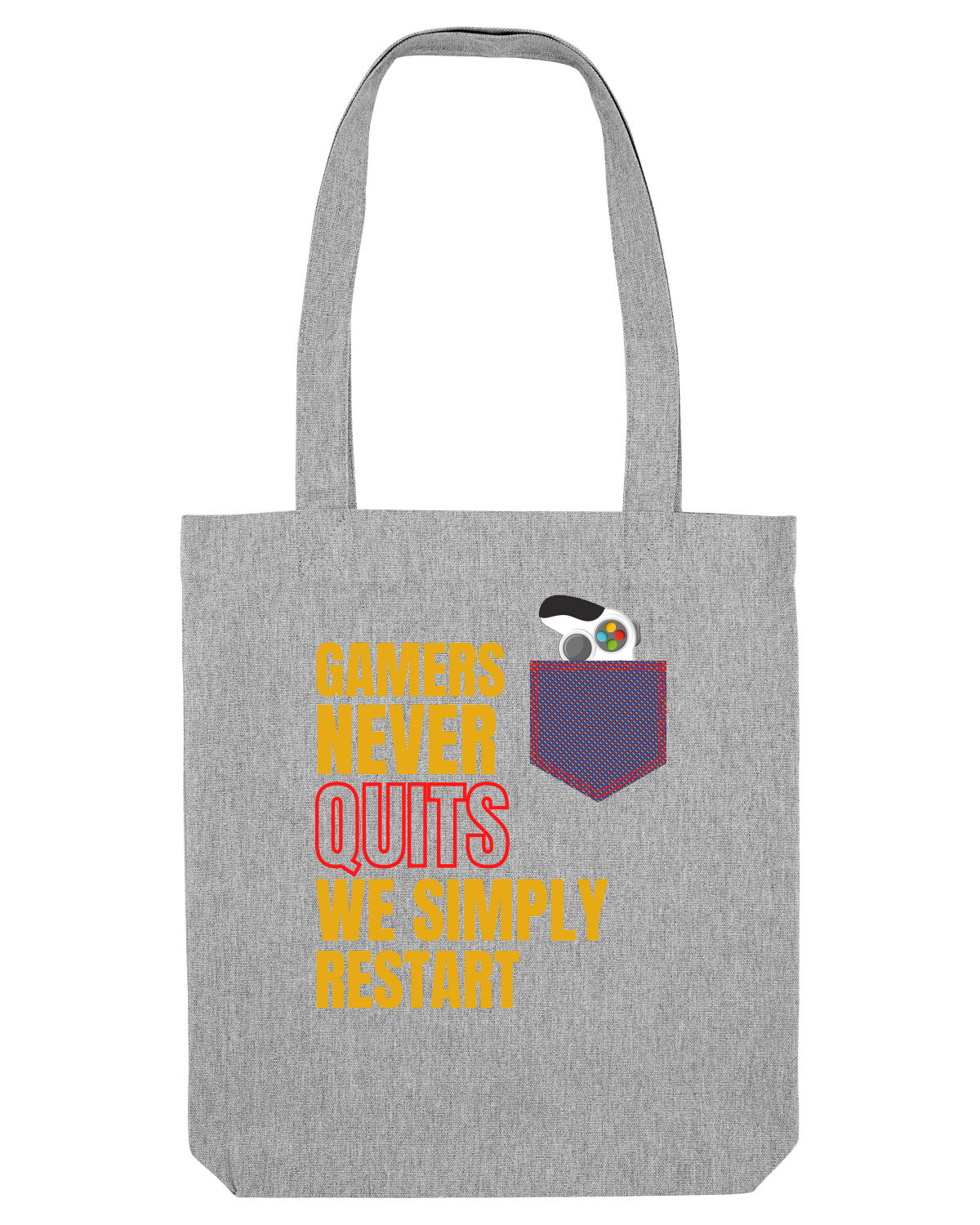 Sacoșă textilă Heather Grey