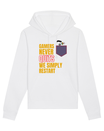 Gamers never quits White