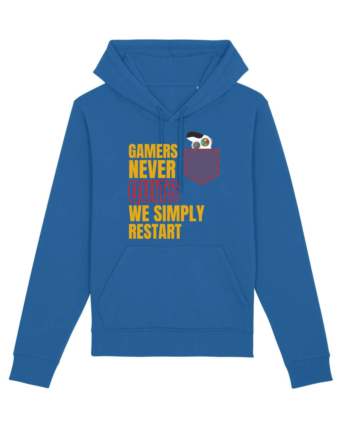 Hanorac Unisex Drummer Royal Blue