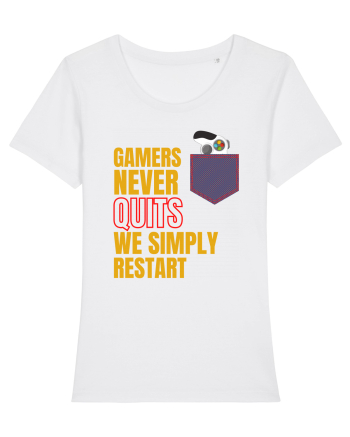 Gamers never quits White