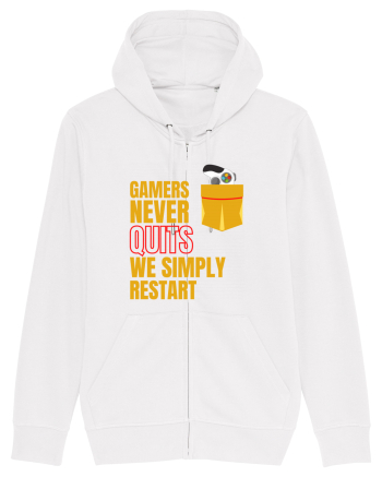 Gamers never quits White