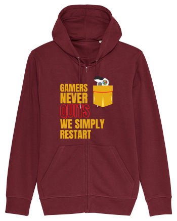 Gamers never quits Burgundy
