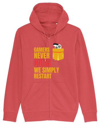 Gamers never quits Carmine Red