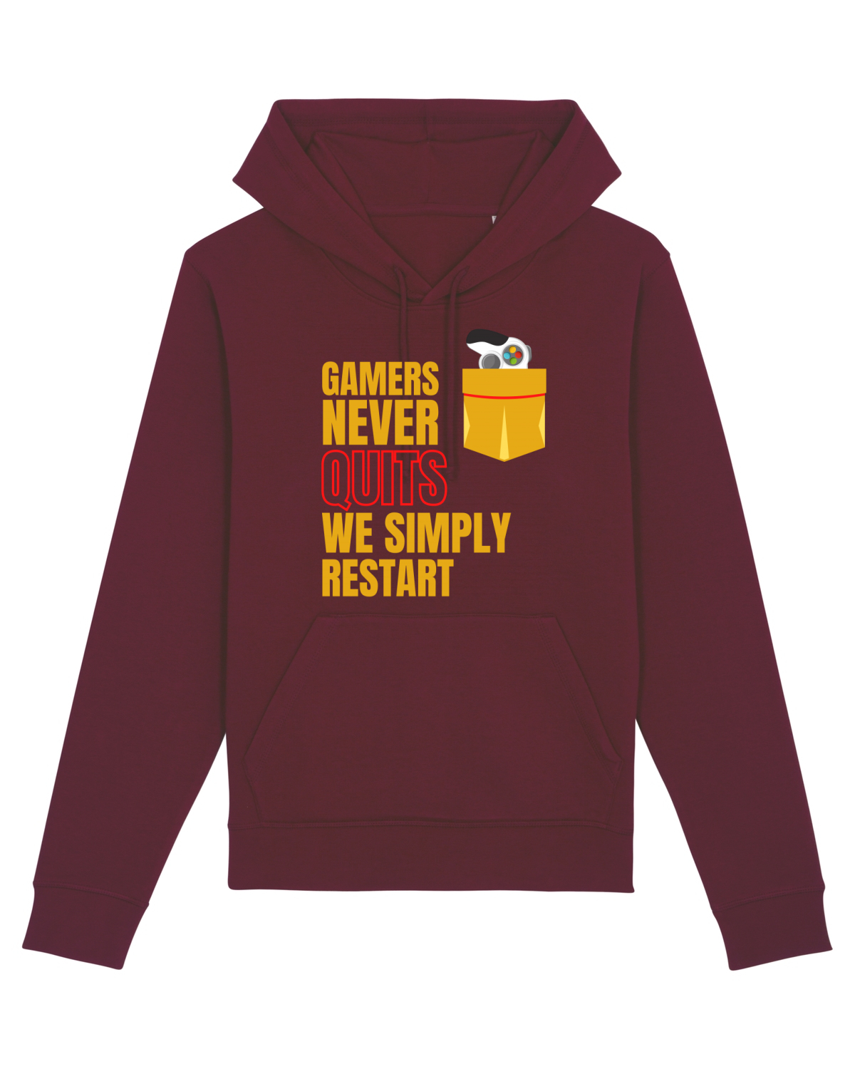 Hanorac Unisex Drummer Burgundy