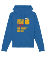 Gamers never quits Hanorac Unisex Drummer