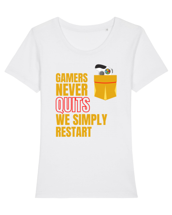 Gamers never quits White