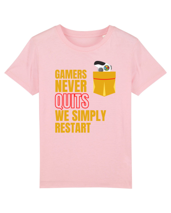 Gamers never quits Cotton Pink