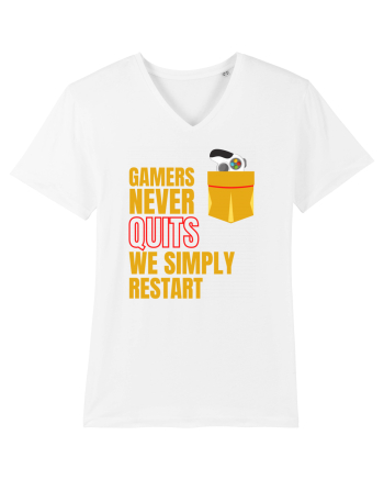 Gamers never quits White