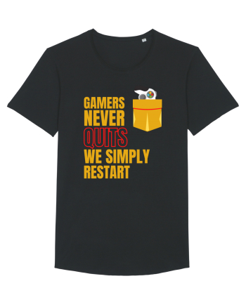 Gamers never quits Black