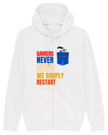 Gamers never quits White