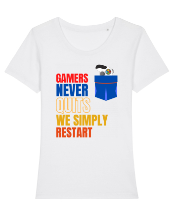 Gamers never quits White