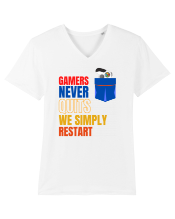 Gamers never quits White