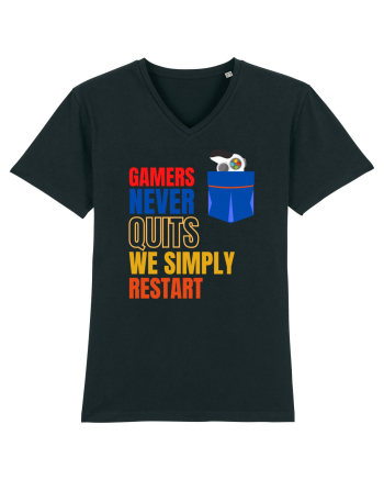 Gamers never quits Black