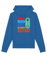 Gamers never quits Hanorac Unisex Drummer