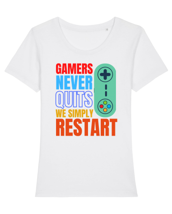 Gamers never quits White