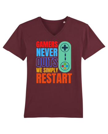 Gamers never quits Burgundy