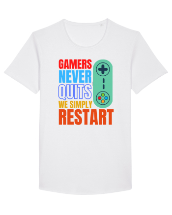 Gamers never quits White