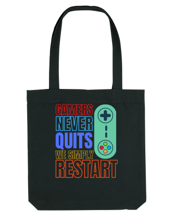 Gamers never quits Black