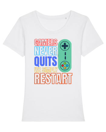 Gamers never quits White