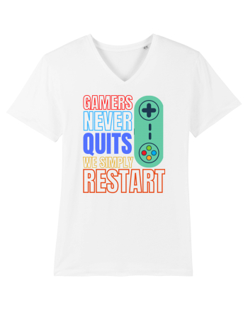 Gamers never quits White