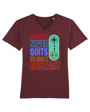 Gamers never quits Burgundy