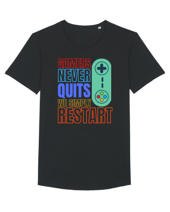 Gamers never quits Black