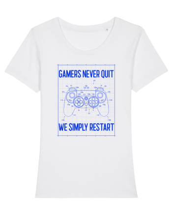 Gamers never quits White