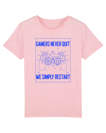 Gamers never quits Cotton Pink
