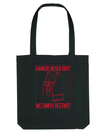 Gamers never quits Black