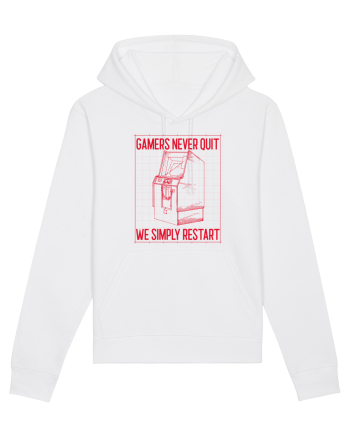 Gamers never quits White