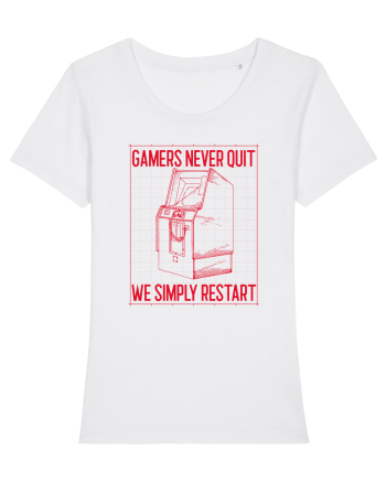 Gamers never quits White