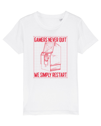 Gamers never quits White