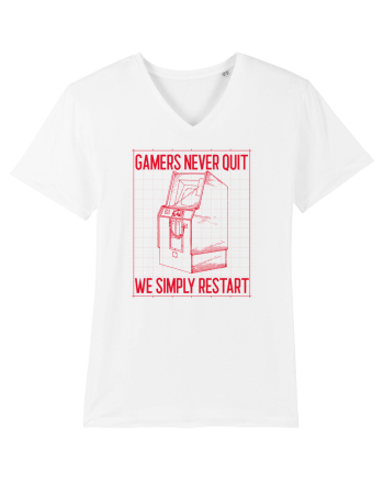 Gamers never quits White